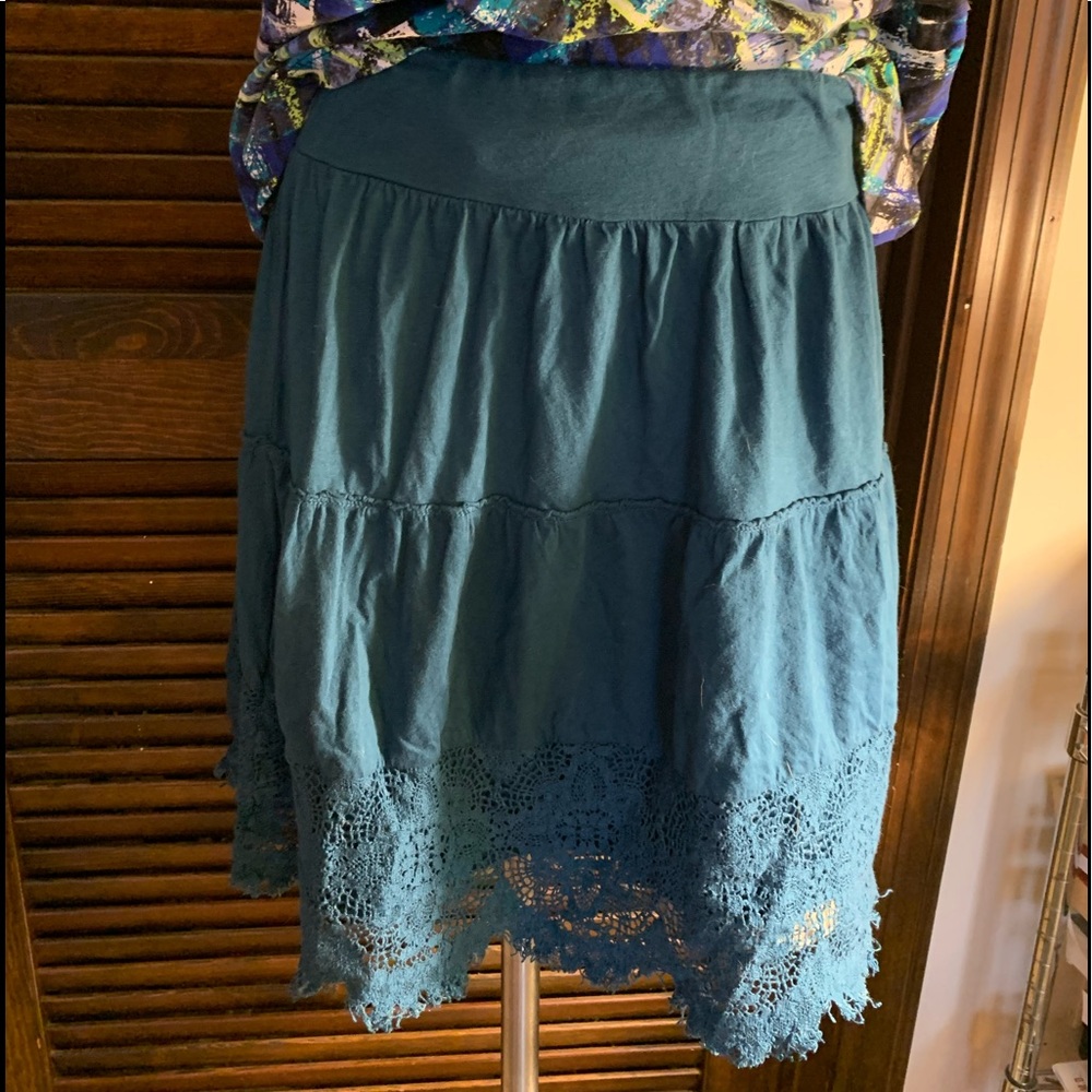 Prana Teal Jenni Skirt, Size S